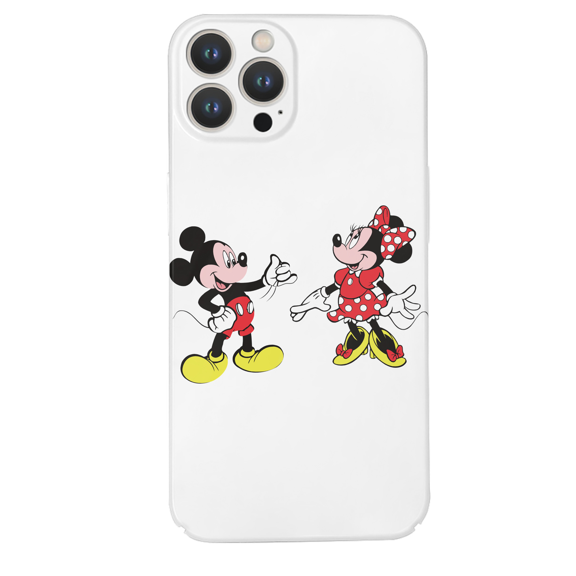 （画像用） ミッキーマウス Mickey Mouse 【iPhone 14シリーズ対応】ハードケース